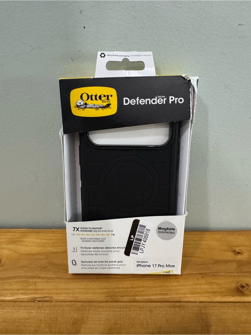 OtterBox Defender Pro Case for iPhone 17 Pro Max - Black
